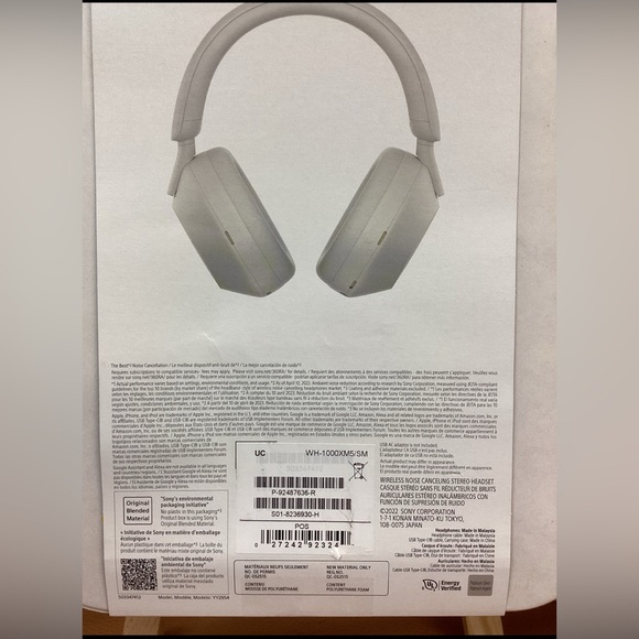 Sony WH-1000XM5 Wireless Noise Cancelling Over the Ear Headphones - Picture 3 of 12